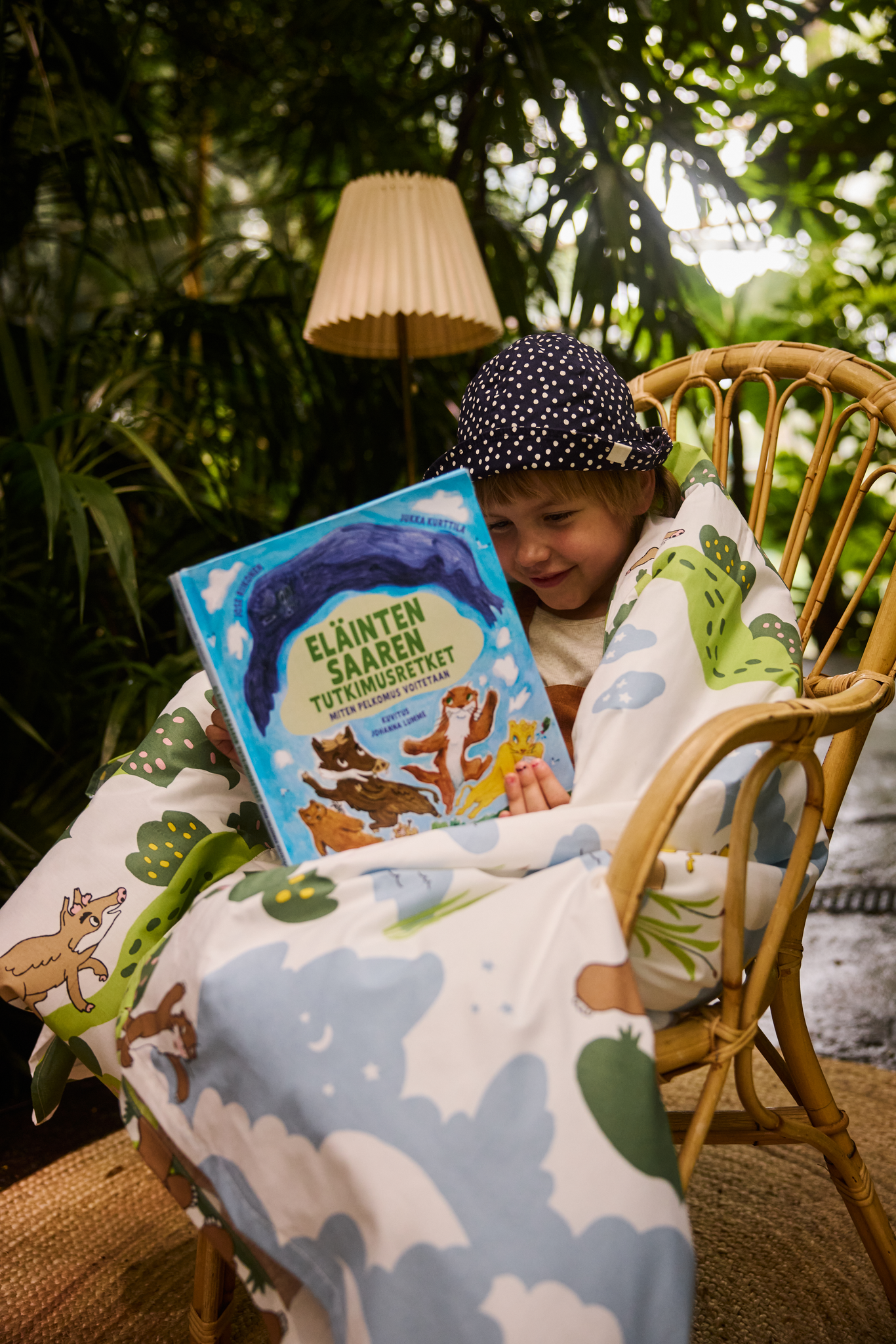 Eläinten saaren tutkimusretket - Miten pelkomus voitetaan -kirja-Finlayson