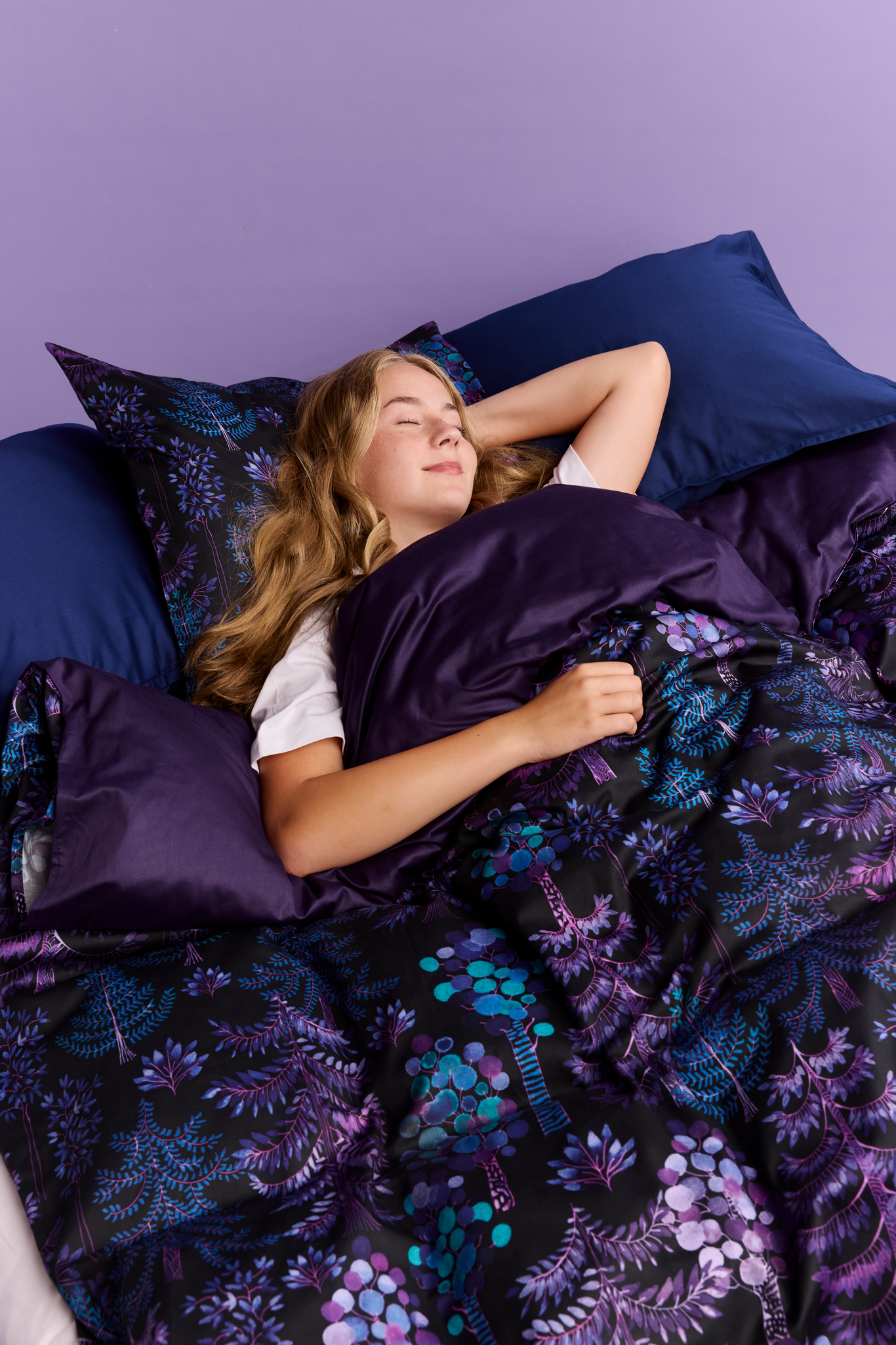 Sadussa satiinipussilakanasetti-Finlayson