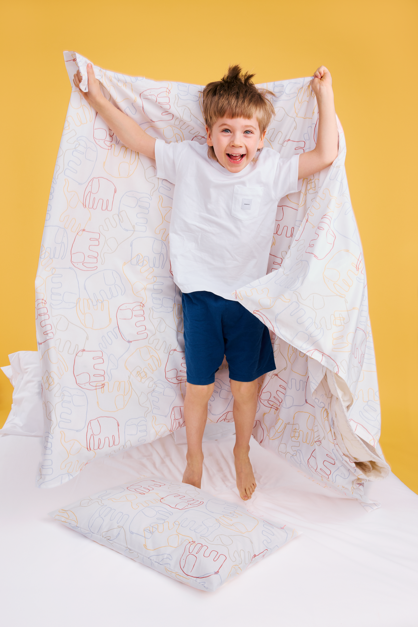 Elefantti villi Pussilakanasetti-Finlayson