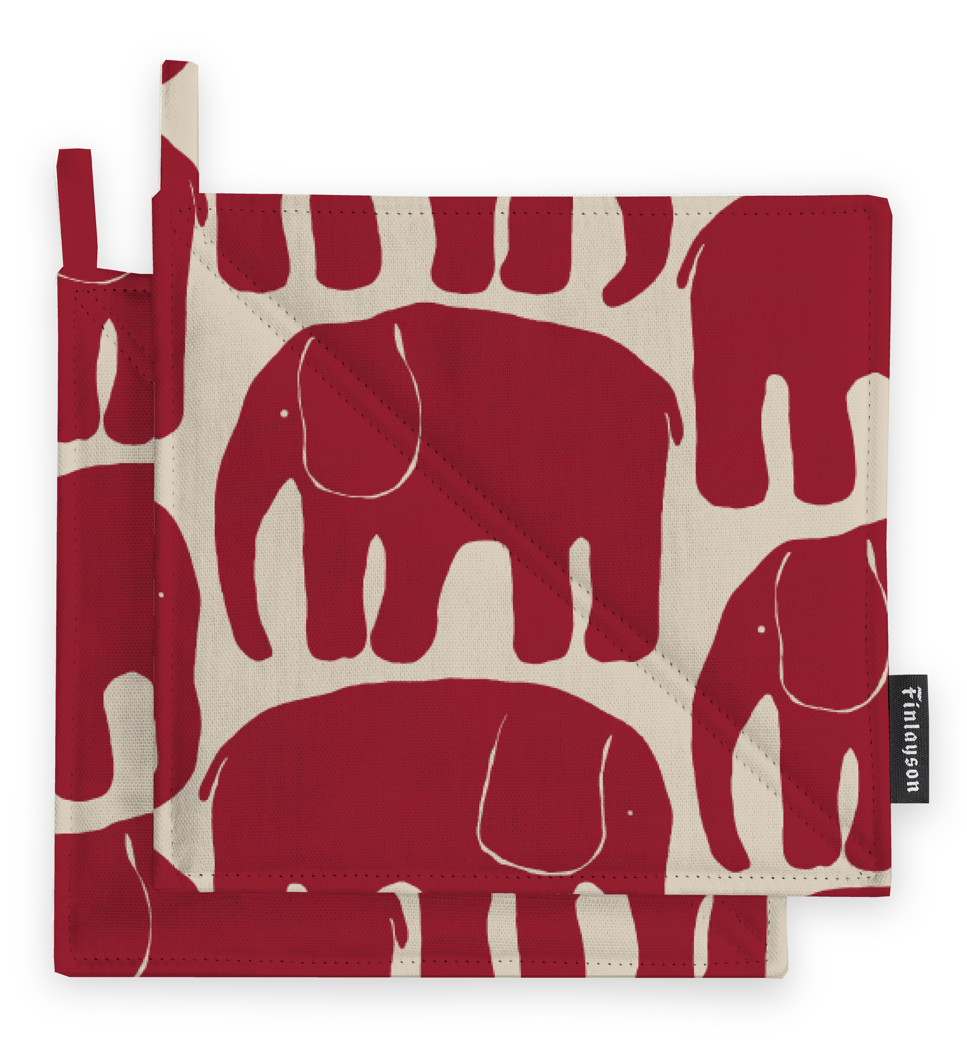 Elefantti patalappu 2 kpl-Finlayson