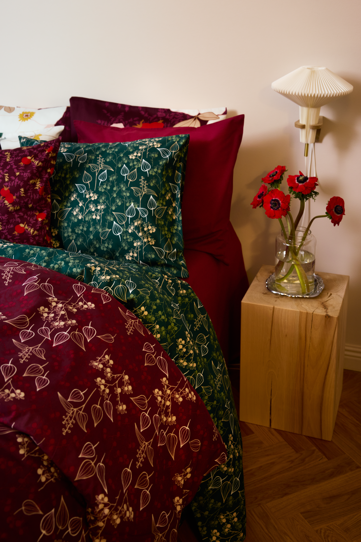 Yksivärinen satiinityynyliina-Finlayson