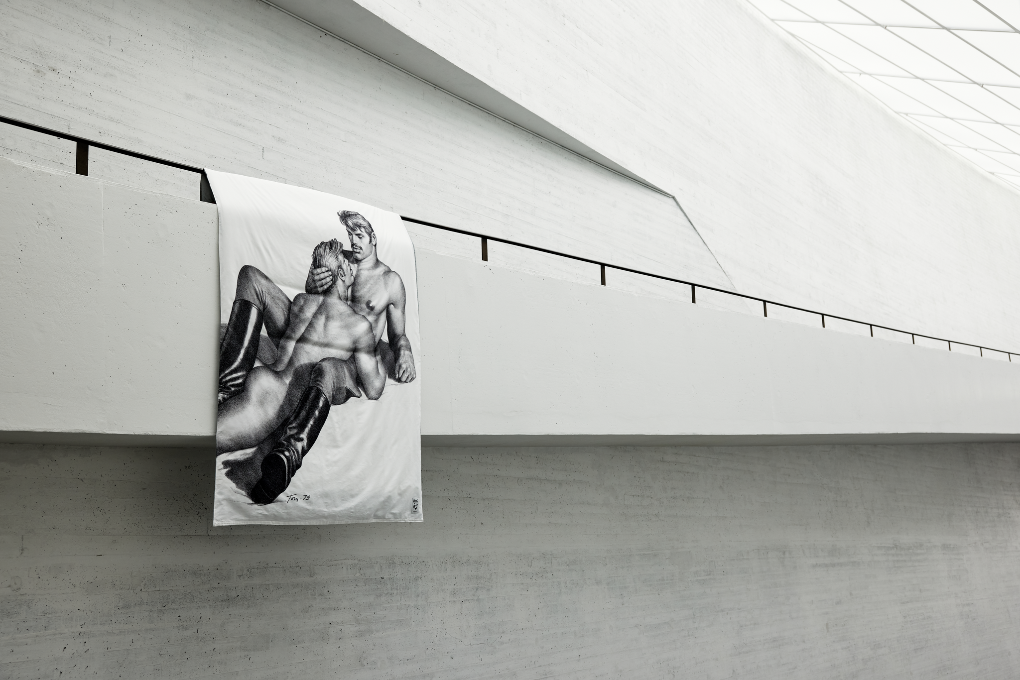 Tom of Finland Together Satiinipussilakanasetti-Finlayson