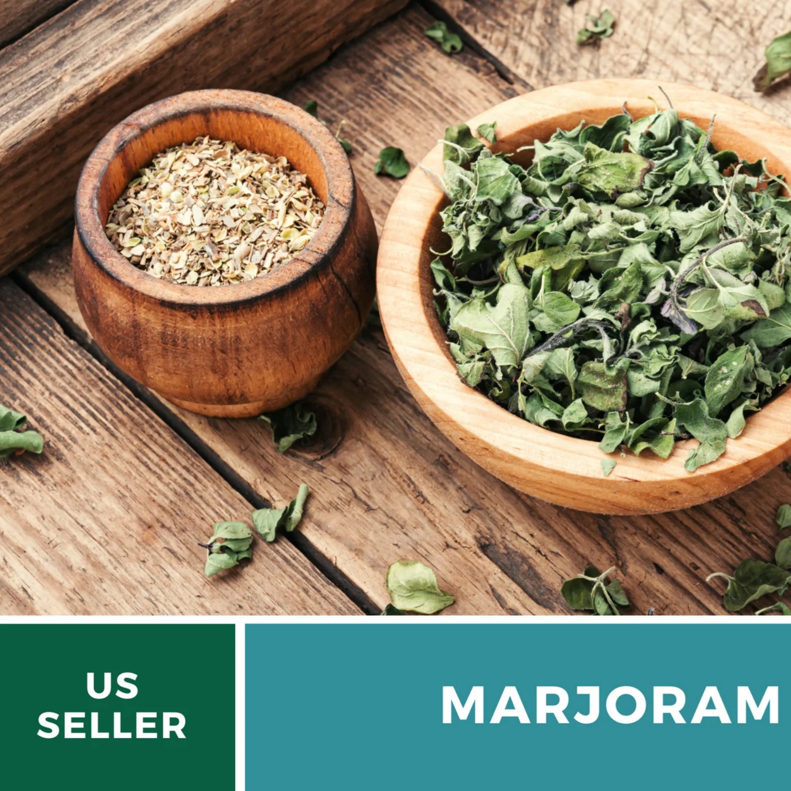  Sweet Marjoram Seeds – Heirloom Culinary & Medicinal Herb, Mediterranean Flavor, Non-GMO, Open Pollinated | 100 Seeds 