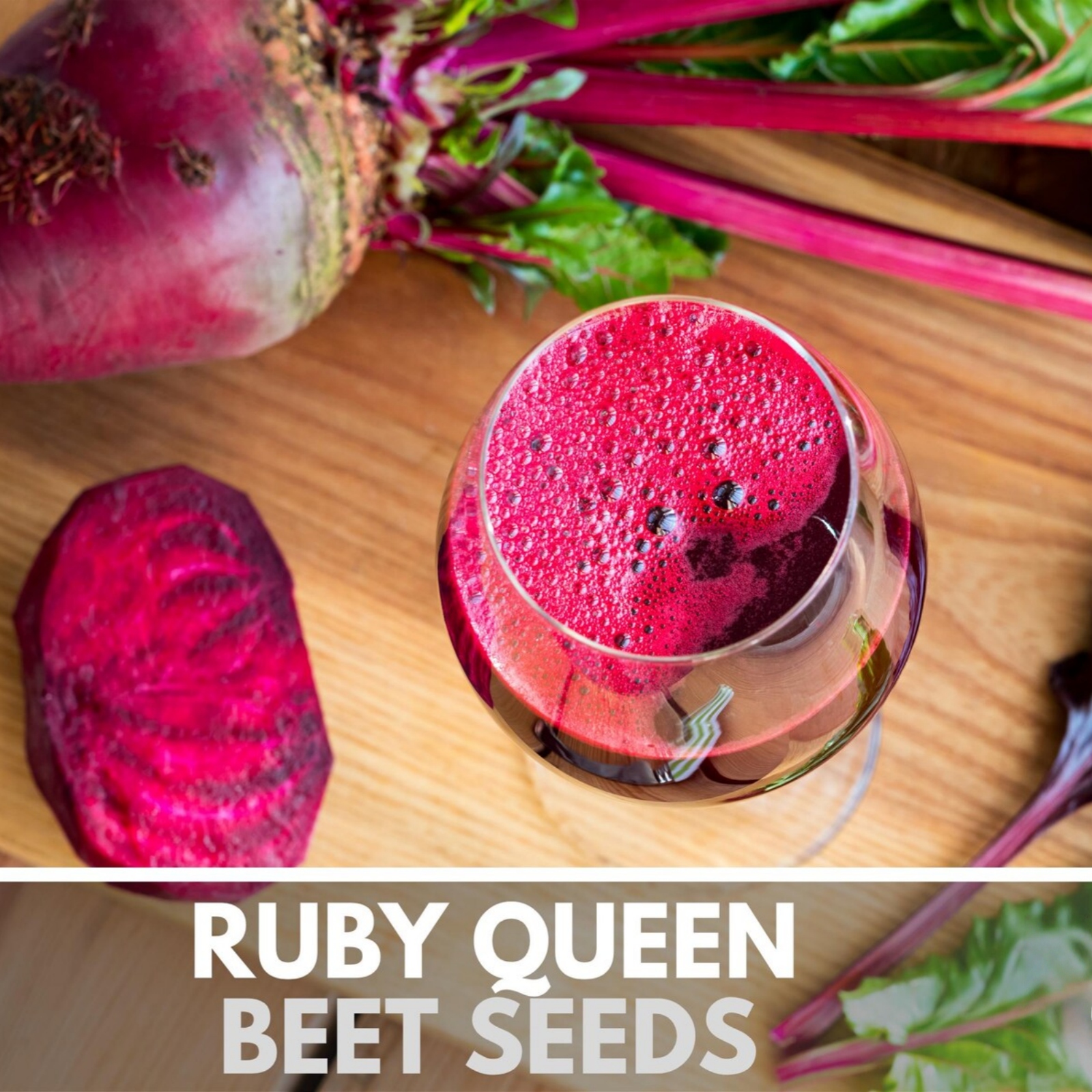  Ruby Queen Beet Heirloom Non-GMO Seeds 