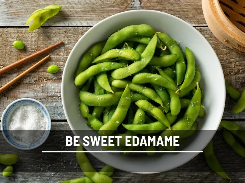 Be Sweet Edamame (Soybean) Seeds – Heirloom, Open Pollinated, Non-GMO (20 Seeds) 