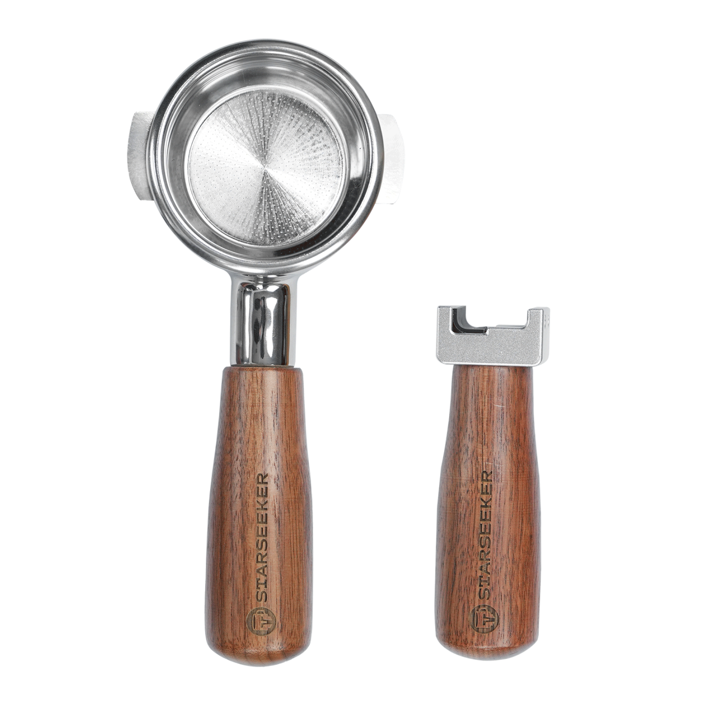 STARSEEKER 2 Ears 58mm Espresso Bottomless Portafilter With Super58 Kit Include Draining Mat Bag