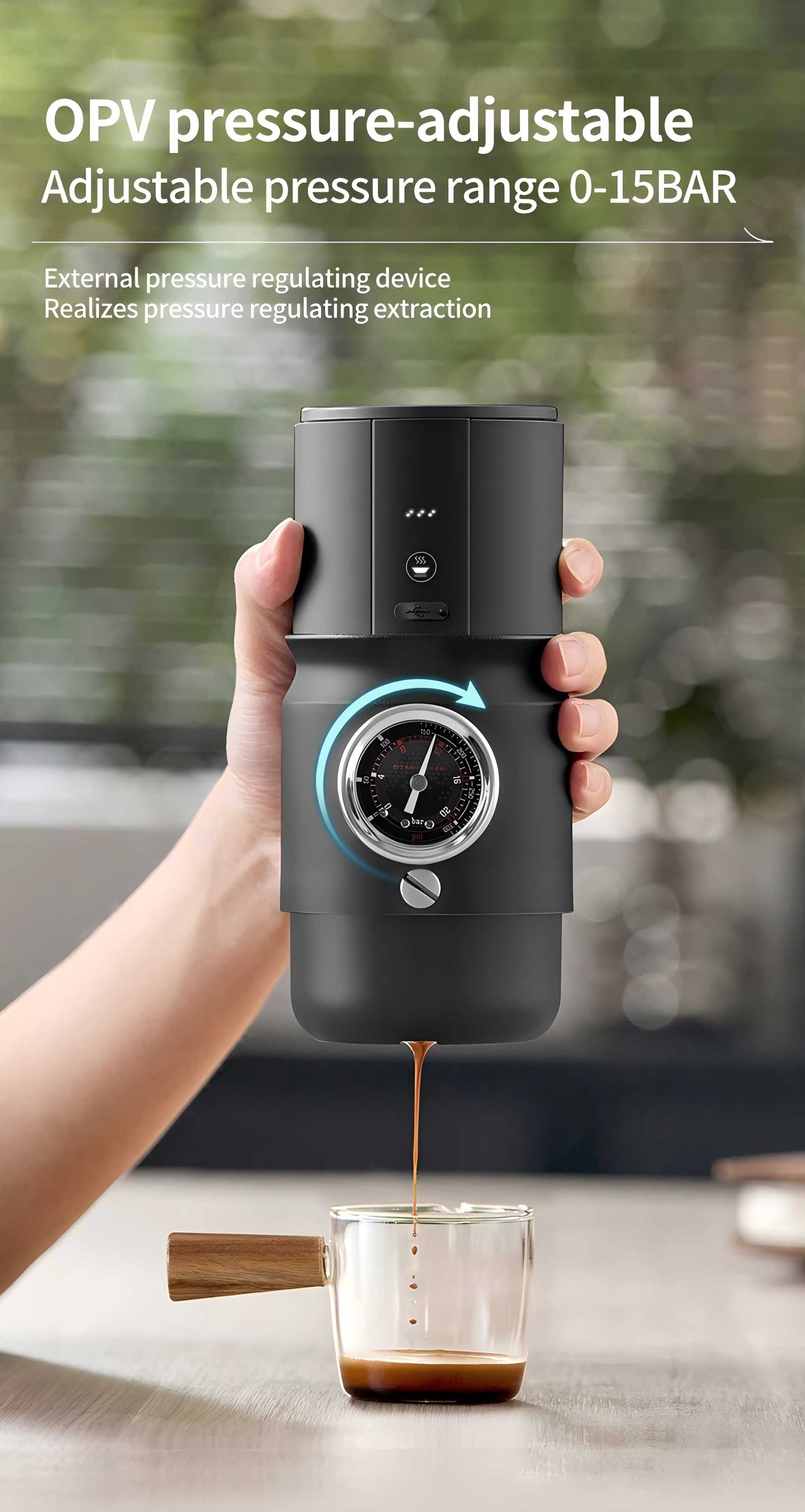 STARSEEKER Super58 Portable Espresso Coffee Machine