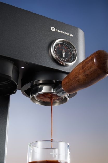 Omni58X Smart Espresso Maker - 58mm Pro Portafilter, Precision Temperature Control Coffee Machine