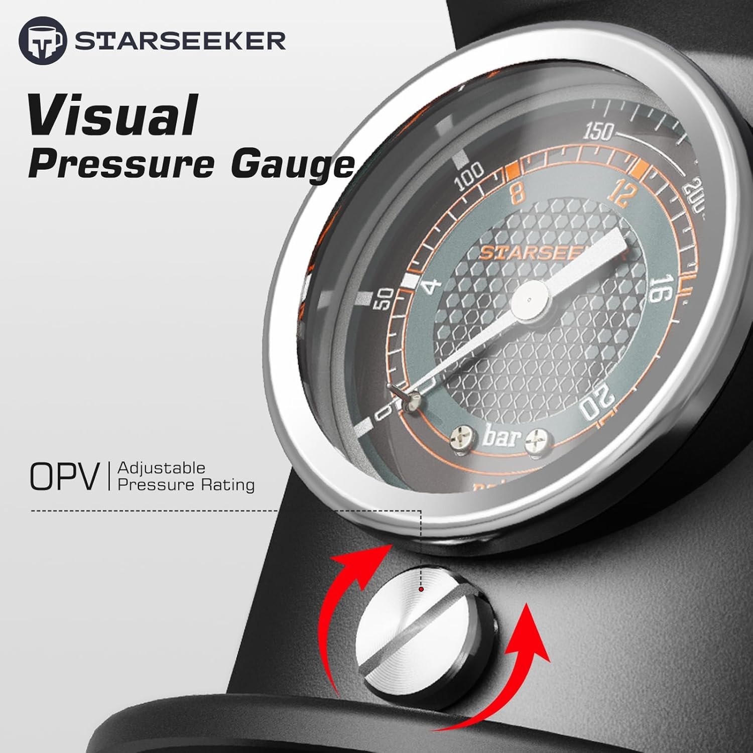 Visual Pressure Gauge Control