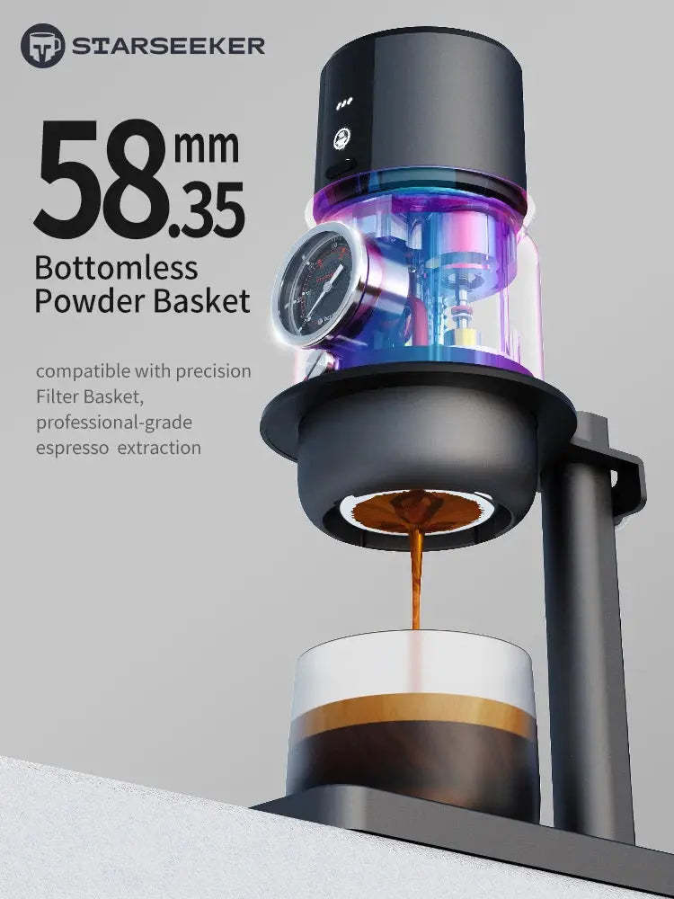 STARSEEKER Super58 Portable  Espresso Coffee Machine-STARSEEKER