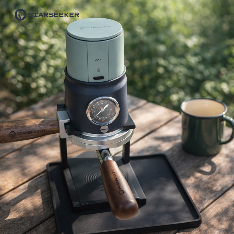 STARSEEKER 2 Ears 58mm Espresso Bottomless Portafilter With Super58 Kit Include Draining Mat Bag