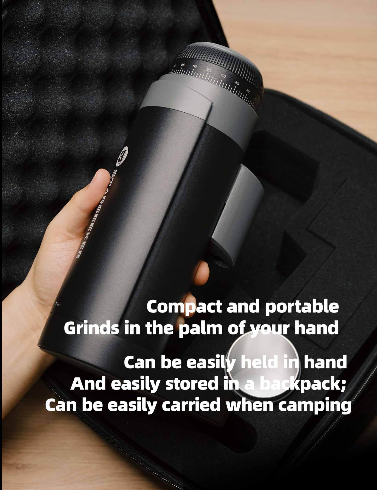 STARSEEKER Go50 Electric Portable Coffee Grinder-STARSEEKER