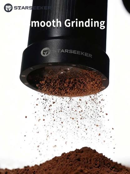  STARSEEKER 2-in-1 Black 40mm Burr Coffee Grinder -STARSEEKER