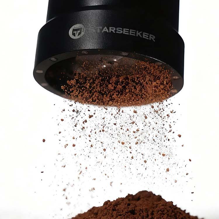  STARSEEKER 2-in-1 Black 40mm Burr Coffee Grinder -STARSEEKER