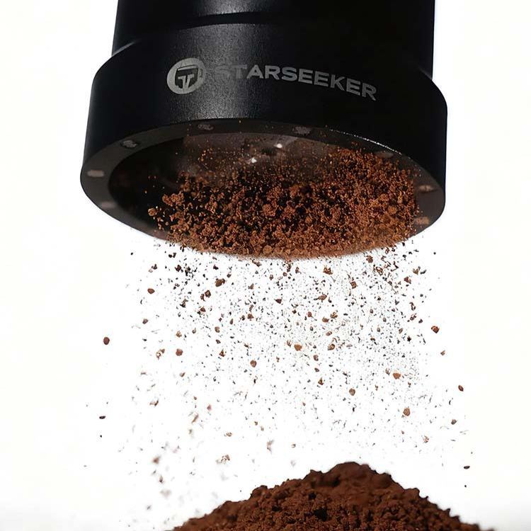  STARSEEKER 2-in-1 Black 40mm Burr Coffee Grinder -STARSEEKER