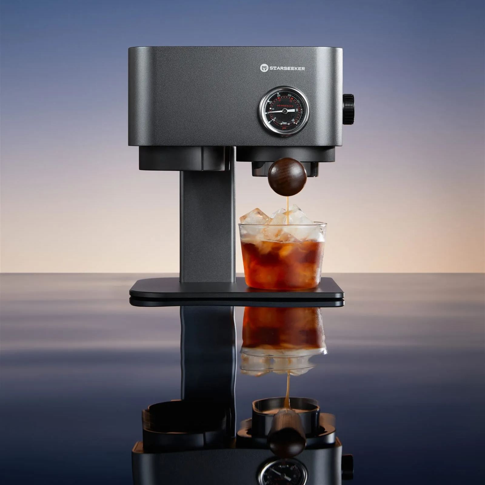 Omni58X Smart Espresso Maker - 58mm Pro Portafilter, Precision Temperature Control Coffee Machine