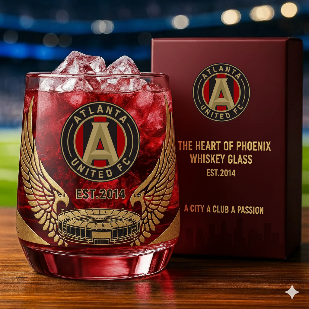 Atlanta United FC Whiskey Glass