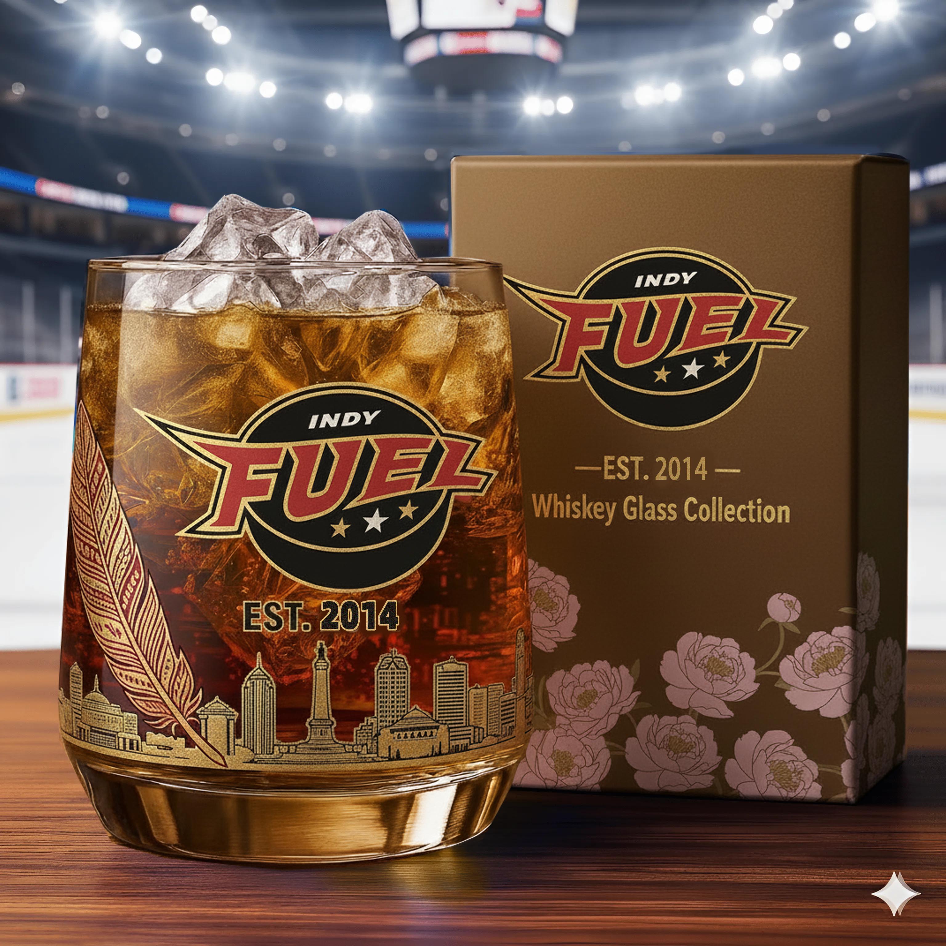 Indy Fuel Whiskey Glass