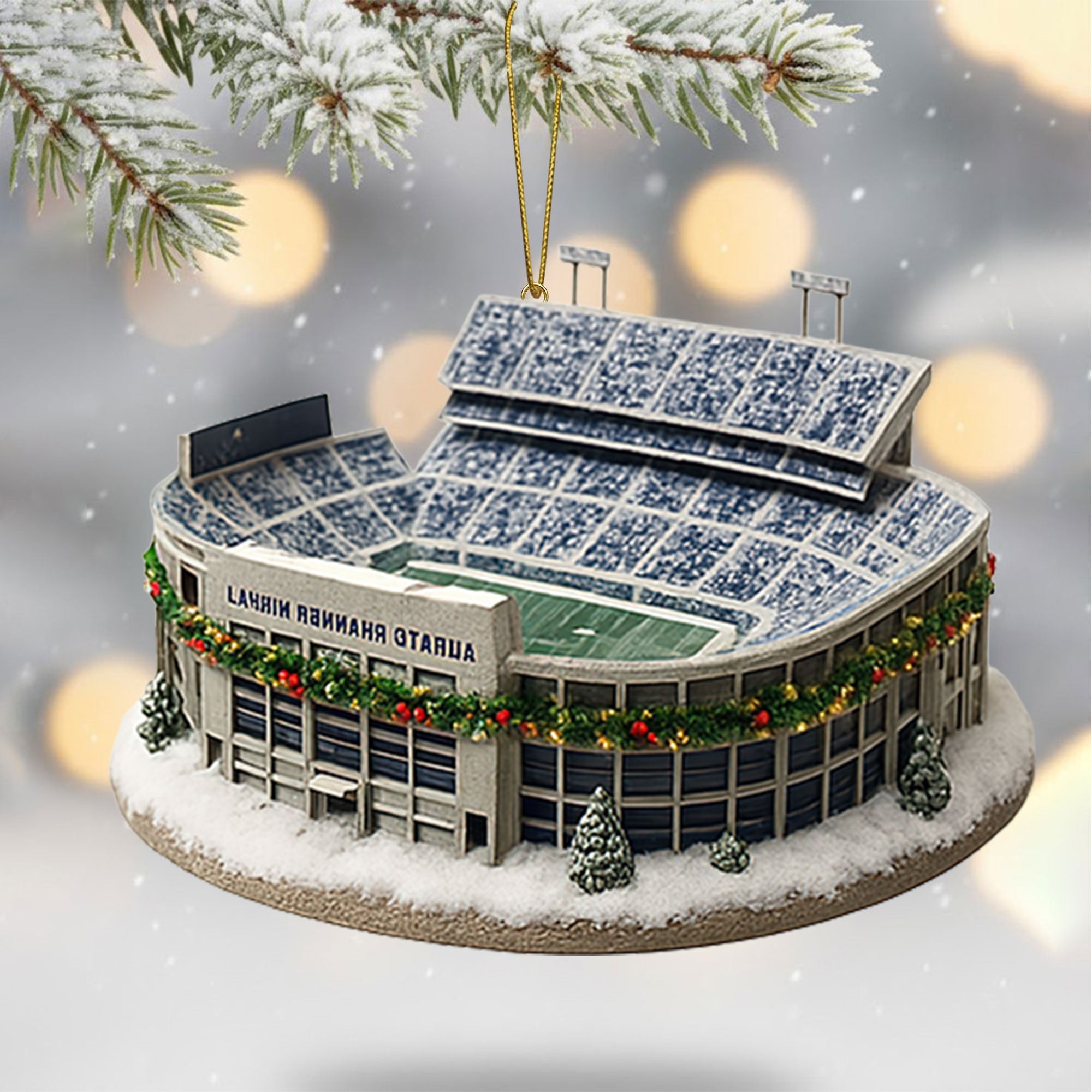 BYU 2025 Acrylic Christmas Tree Topper & Ornament Bundle - Exclusive Festive Fan Collectible Gift Set