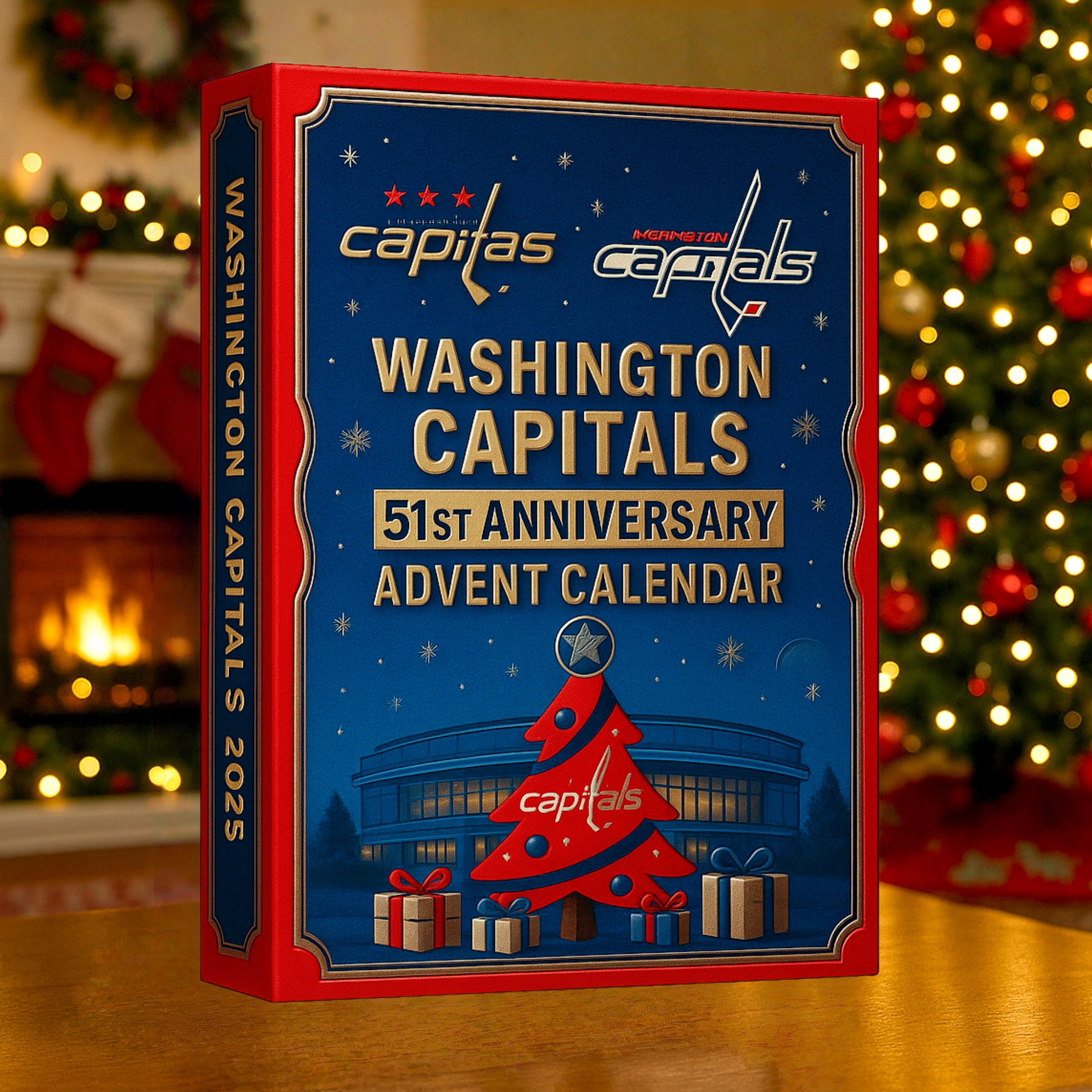 2025 Washington Capitals 51st Anniversary Advent Calendar