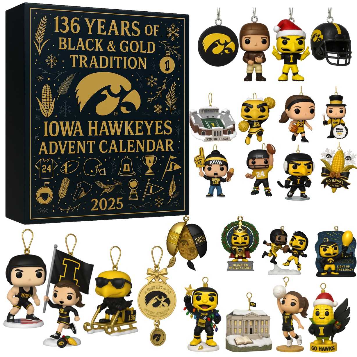 Iowa Hawkeyes Anniversary Advent Calendar