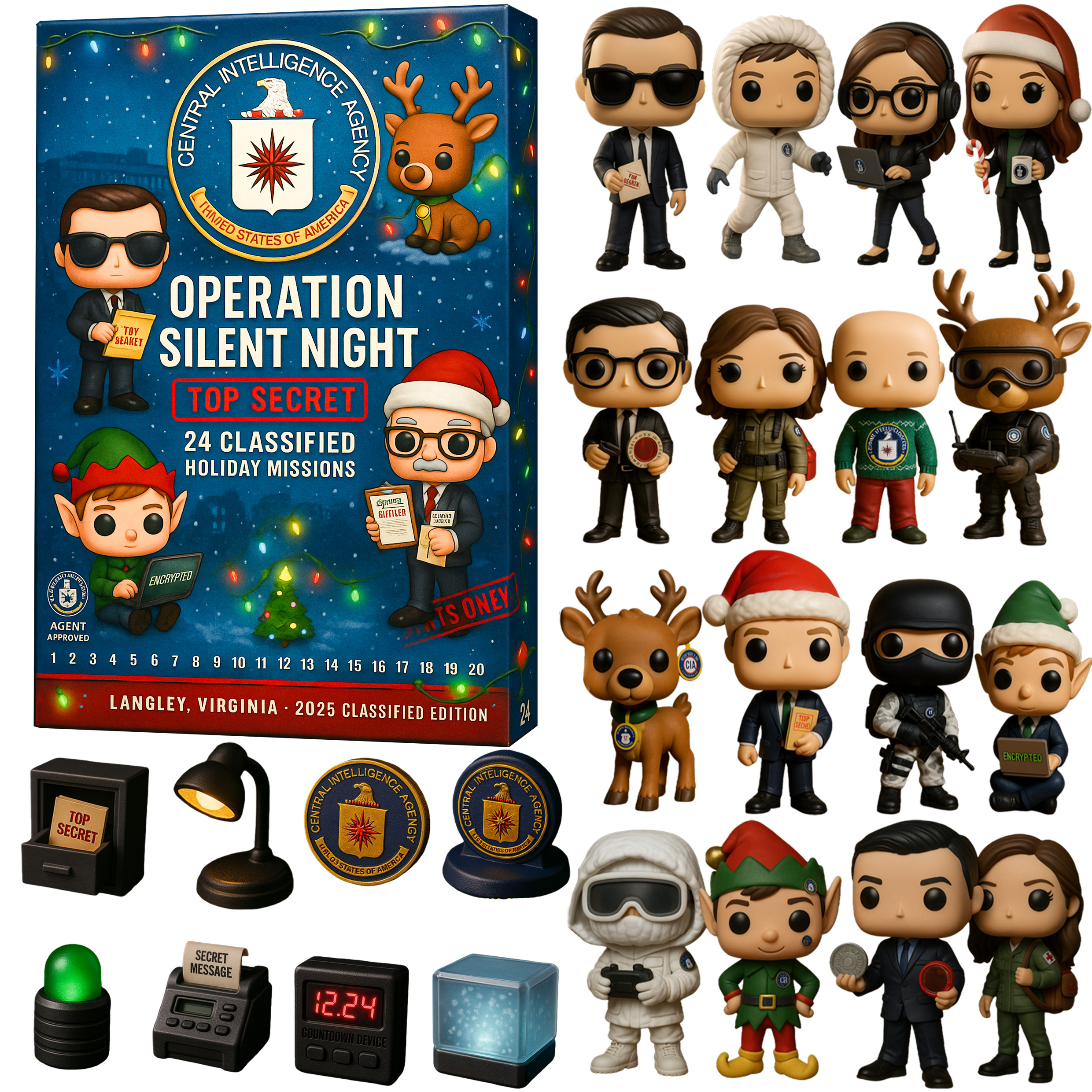 CIA Operation Silent Night Advent Calendar