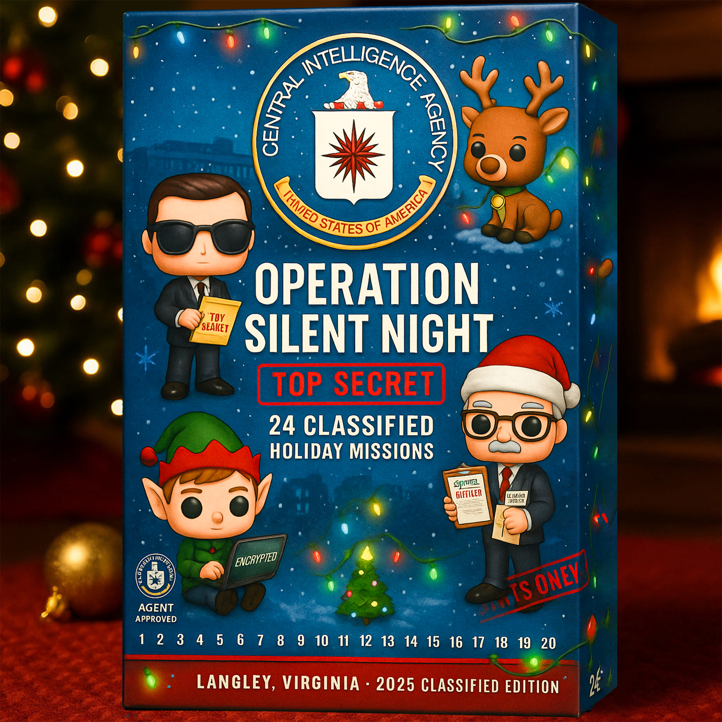 CIA Operation Silent Night Advent Calendar