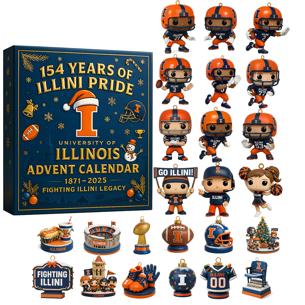 University of Illinois “Fighting Illini” Advent Calendar (2025 Edition)