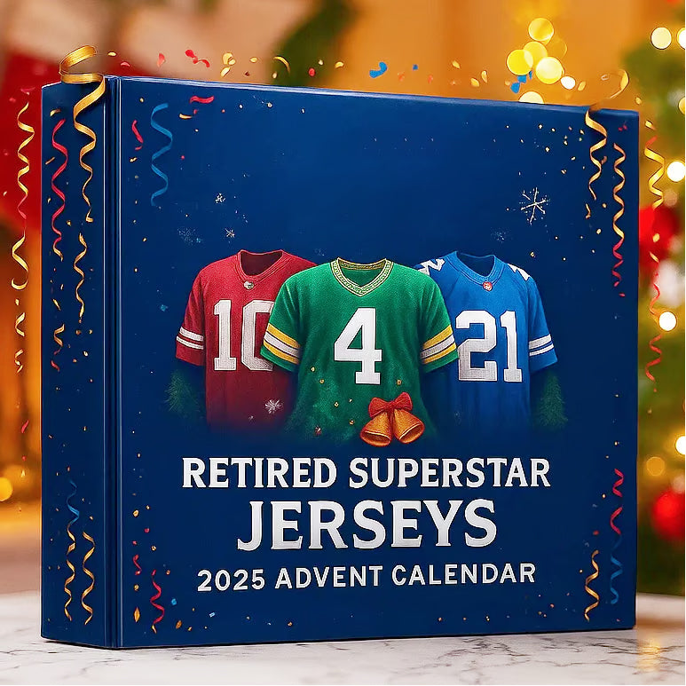 NFL Retired Superstar Jerseys 2025 Advent Calendar