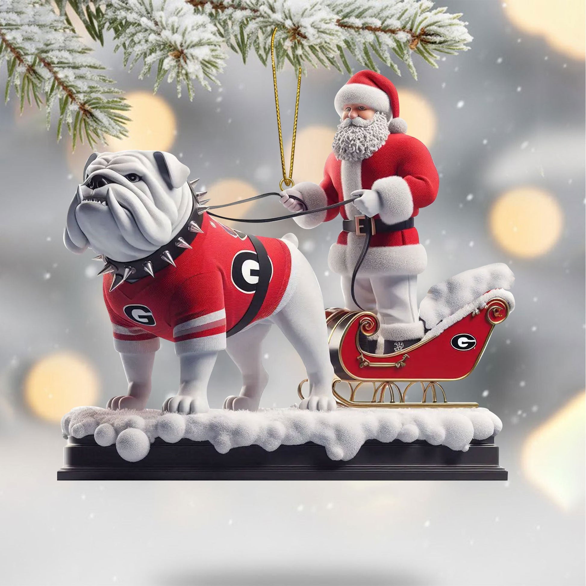 GGBD 2025 Acrylic Christmas Tree Topper & Ornament Bundle - Exclusive Festive Fan Collectible Gift Set