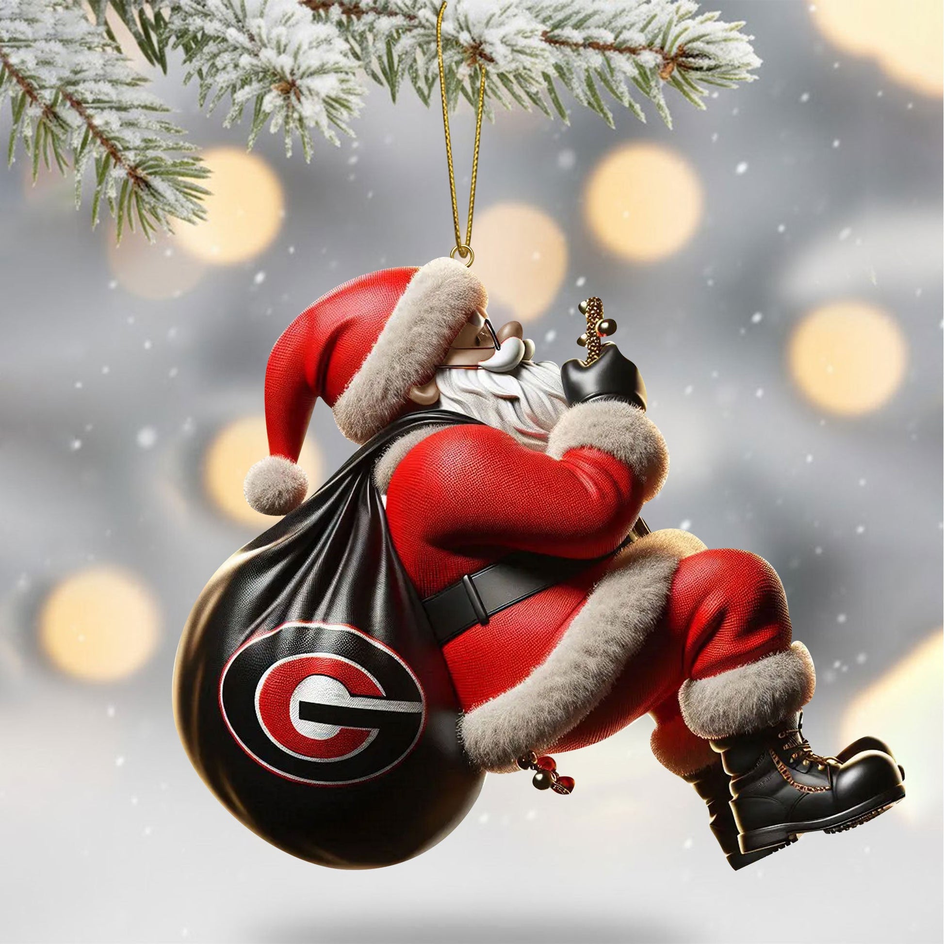 GGBD 2025 Acrylic Christmas Tree Topper & Ornament Bundle - Exclusive Festive Fan Collectible Gift Set