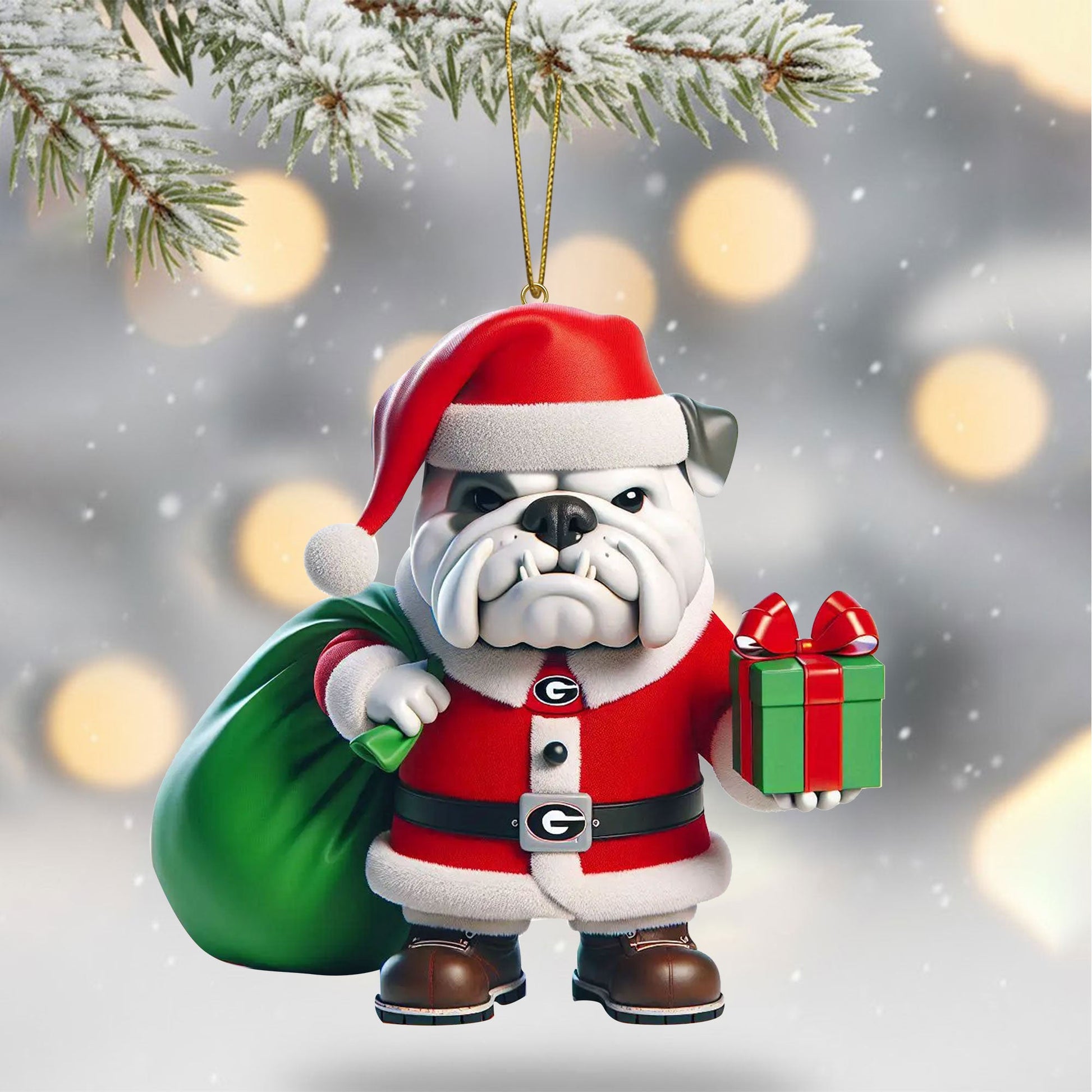 GGBD 2025 Acrylic Christmas Tree Topper & Ornament Bundle - Exclusive Festive Fan Collectible Gift Set