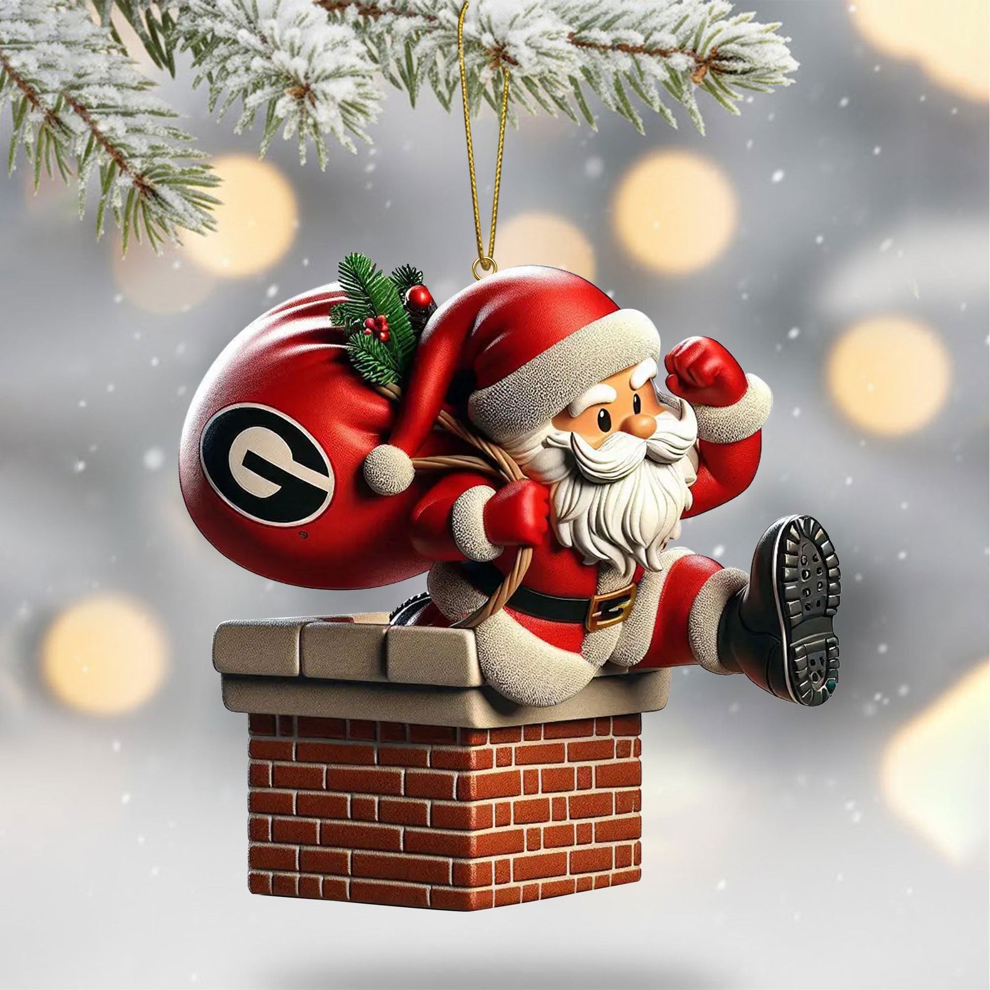 GGBD 2025 Acrylic Christmas Tree Topper & Ornament Bundle - Exclusive Festive Fan Collectible Gift Set