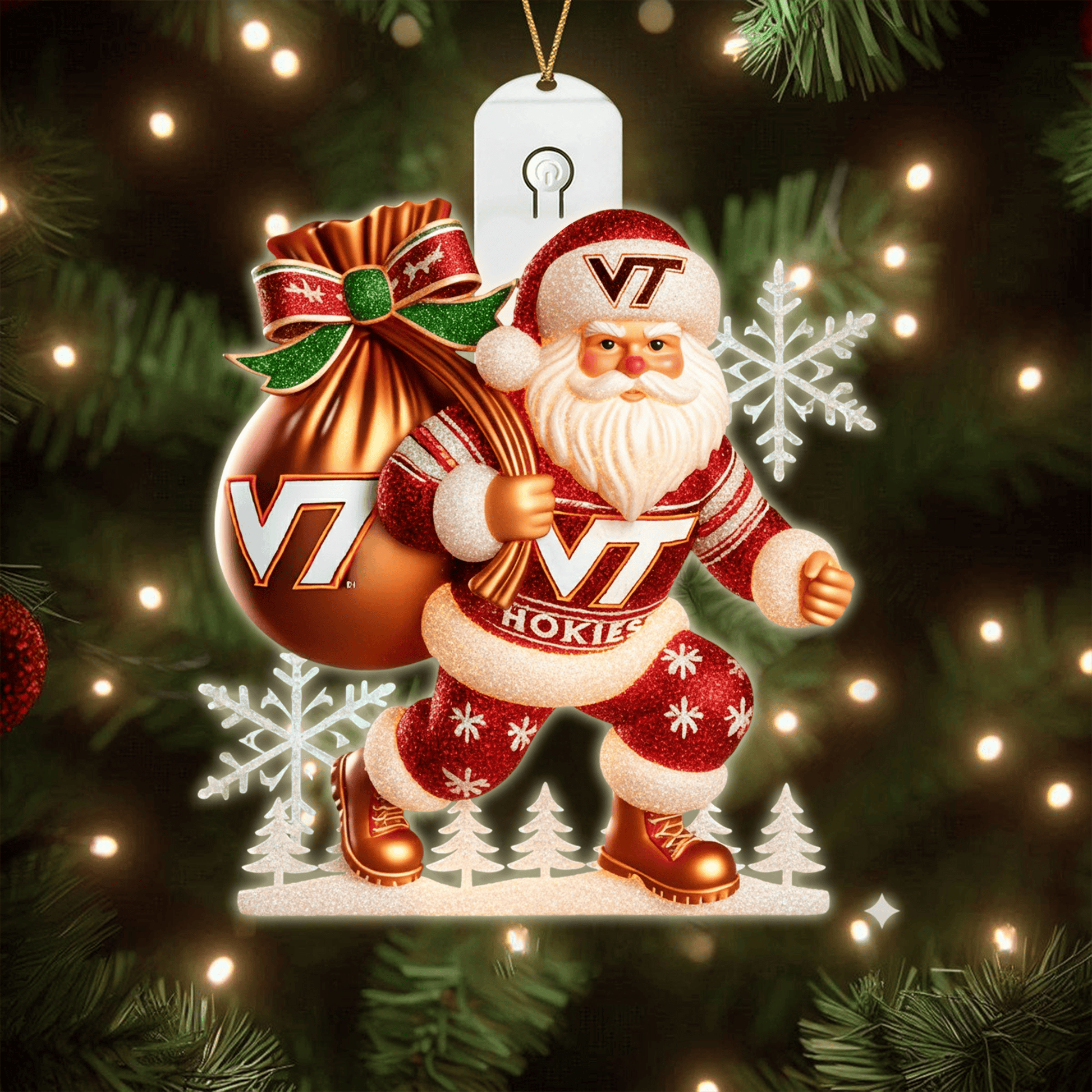 VTH 2025 Acrylic Christmas Tree Topper & Ornament Bundle - Exclusive Festive Fan Collectible Gift Set