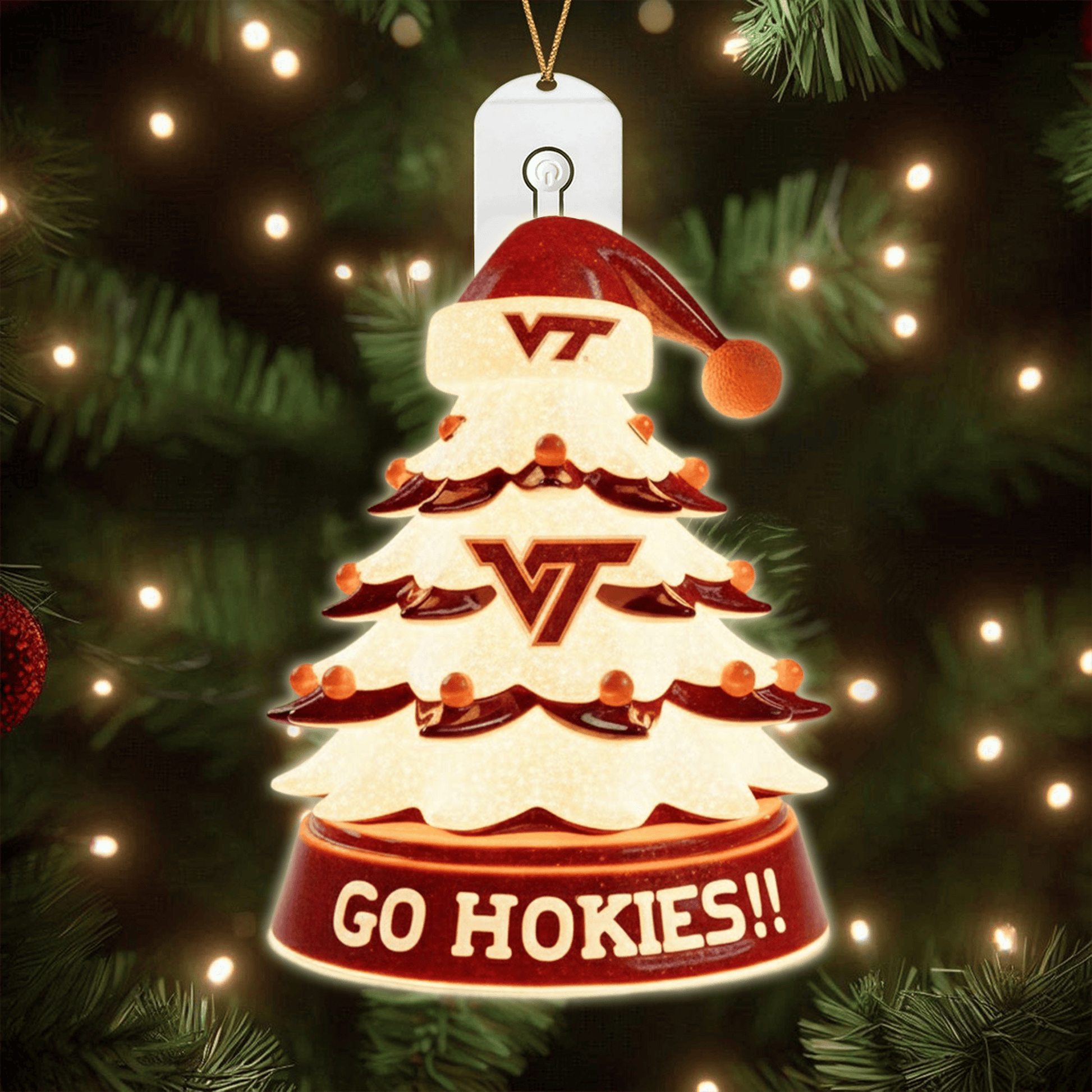 VTH 2025 Acrylic Christmas Tree Topper & Ornament Bundle - Exclusive Festive Fan Collectible Gift Set