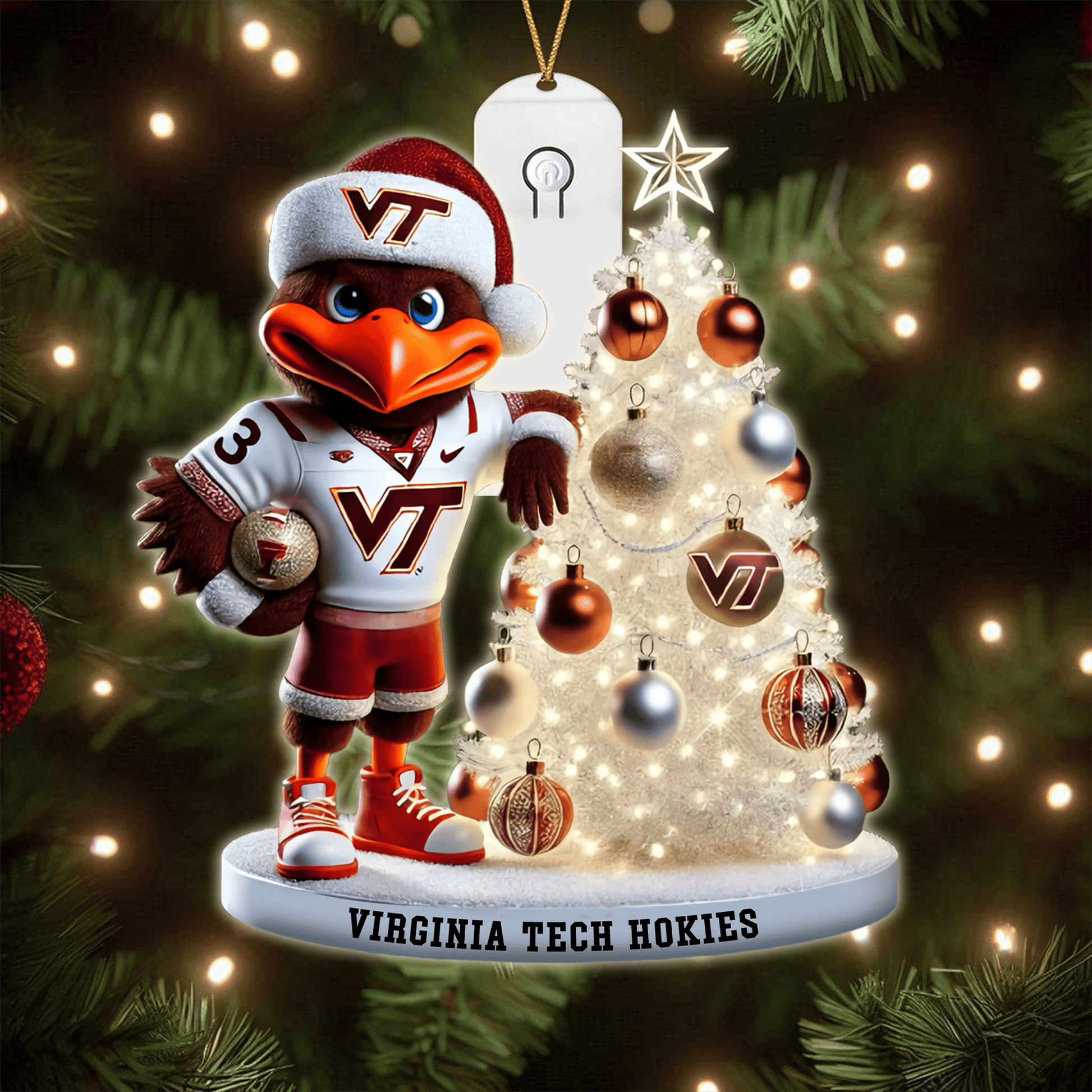 VTH 2025 Acrylic Christmas Tree Topper & Ornament Bundle - Exclusive Festive Fan Collectible Gift Set