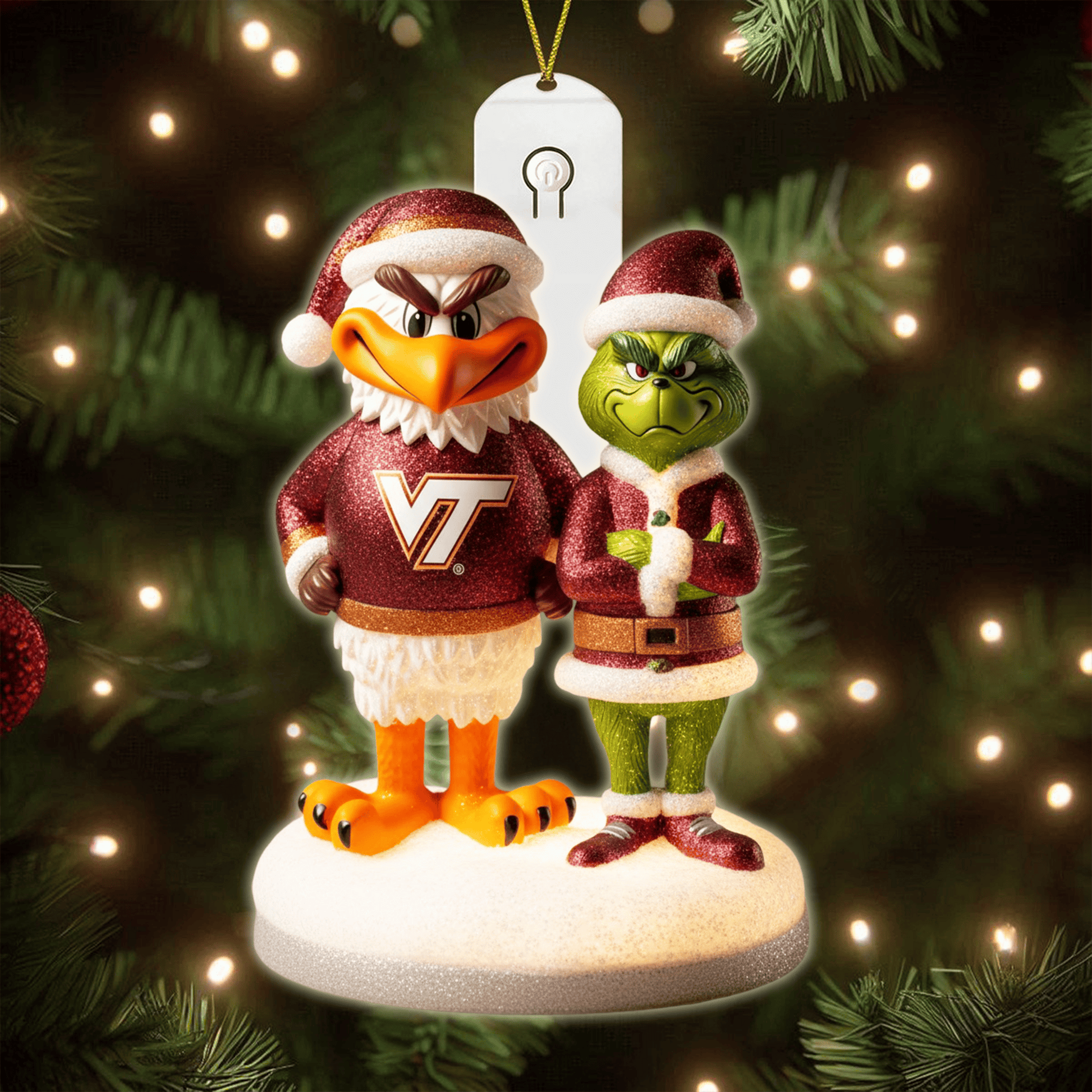 VTH 2025 Acrylic Christmas Tree Topper & Ornament Bundle - Exclusive Festive Fan Collectible Gift Set