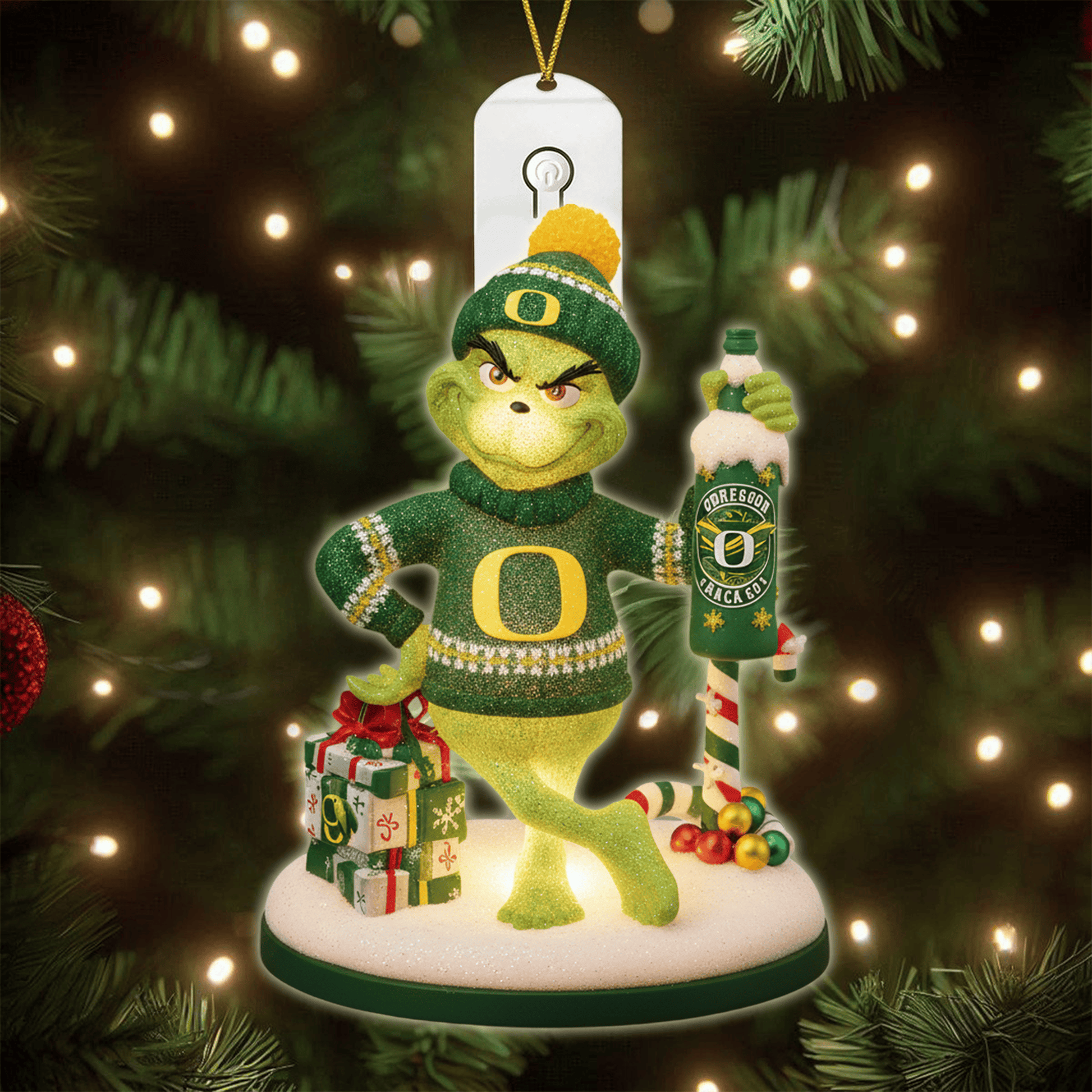 ORD 2025 Acrylic Christmas Tree Topper & Ornament Bundle - Exclusive Festive Fan Collectible Gift Set