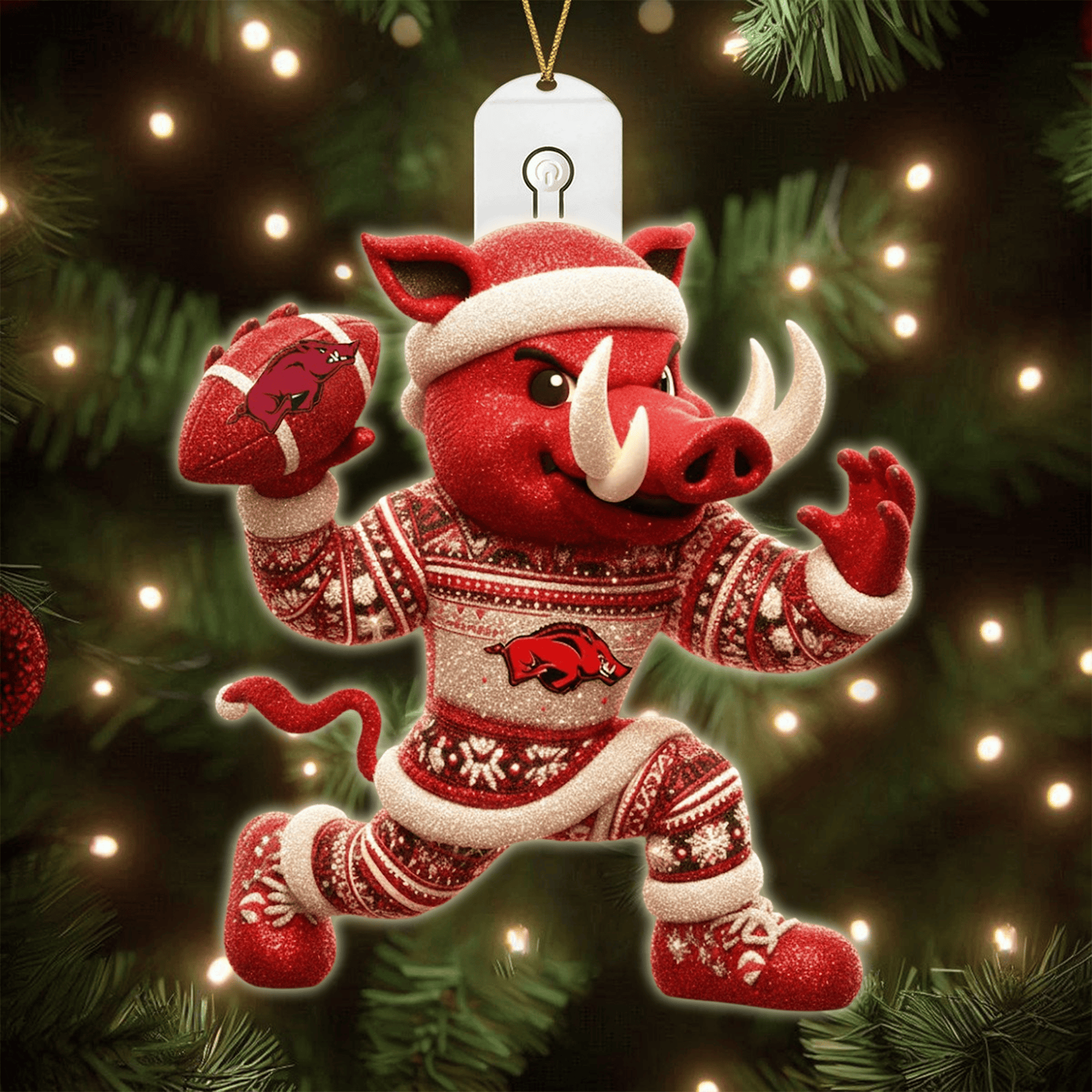 AKR 2025 Acrylic Christmas Tree Topper & Ornament Bundle - Exclusive Festive Fan Collectible Gift Set