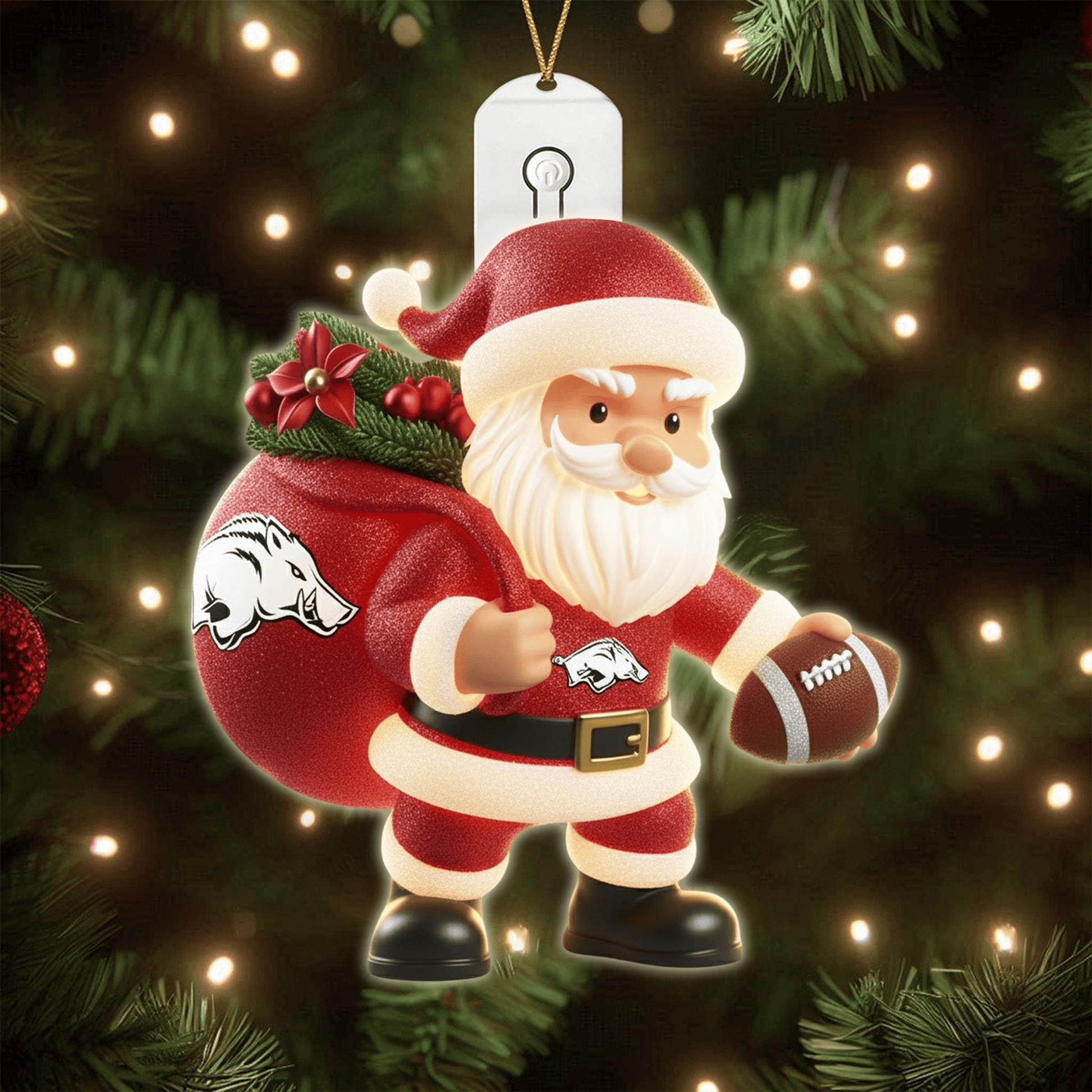 AKR 2025 Acrylic Christmas Tree Topper & Ornament Bundle - Exclusive Festive Fan Collectible Gift Set