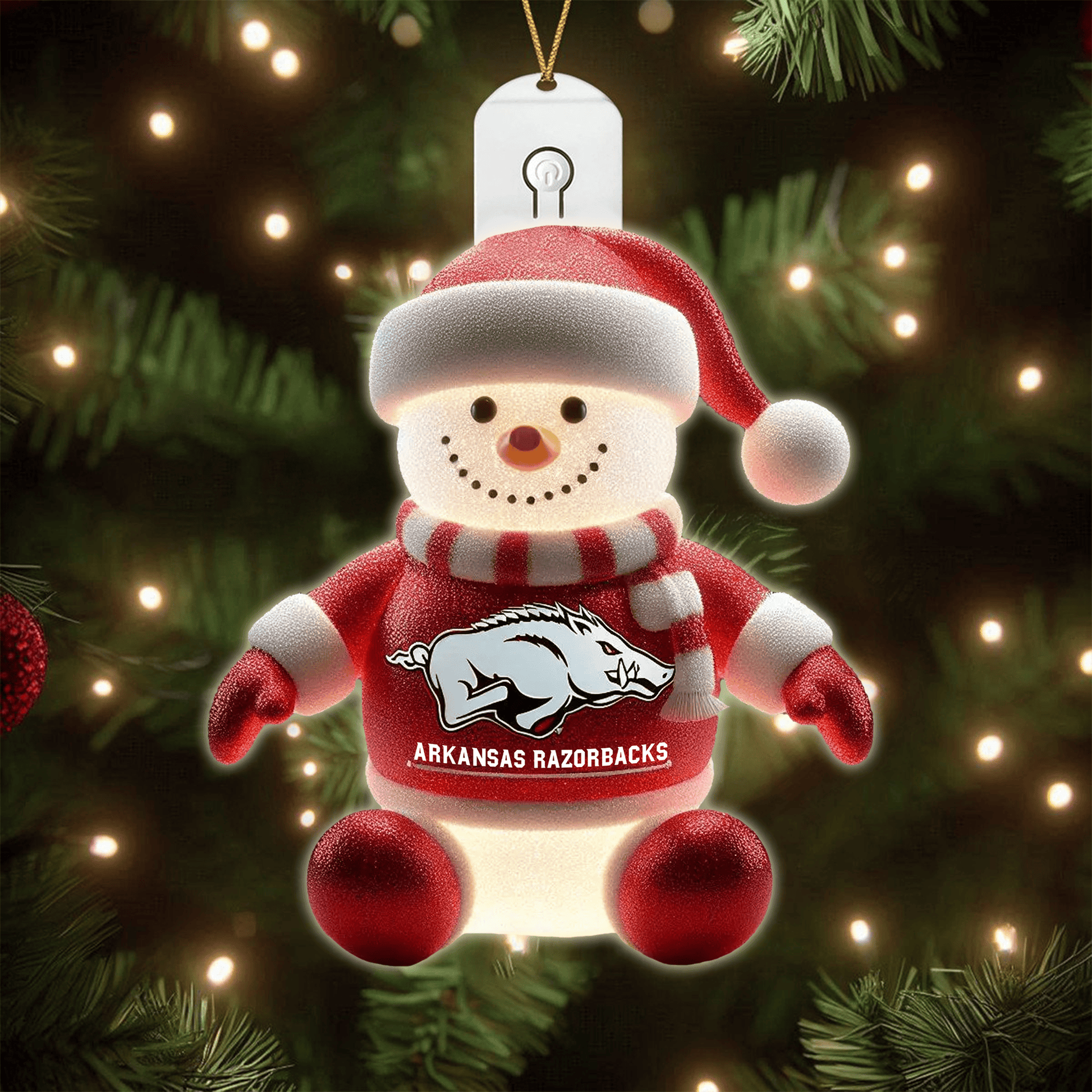 AKR 2025 Acrylic Christmas Tree Topper & Ornament Bundle - Exclusive Festive Fan Collectible Gift Set