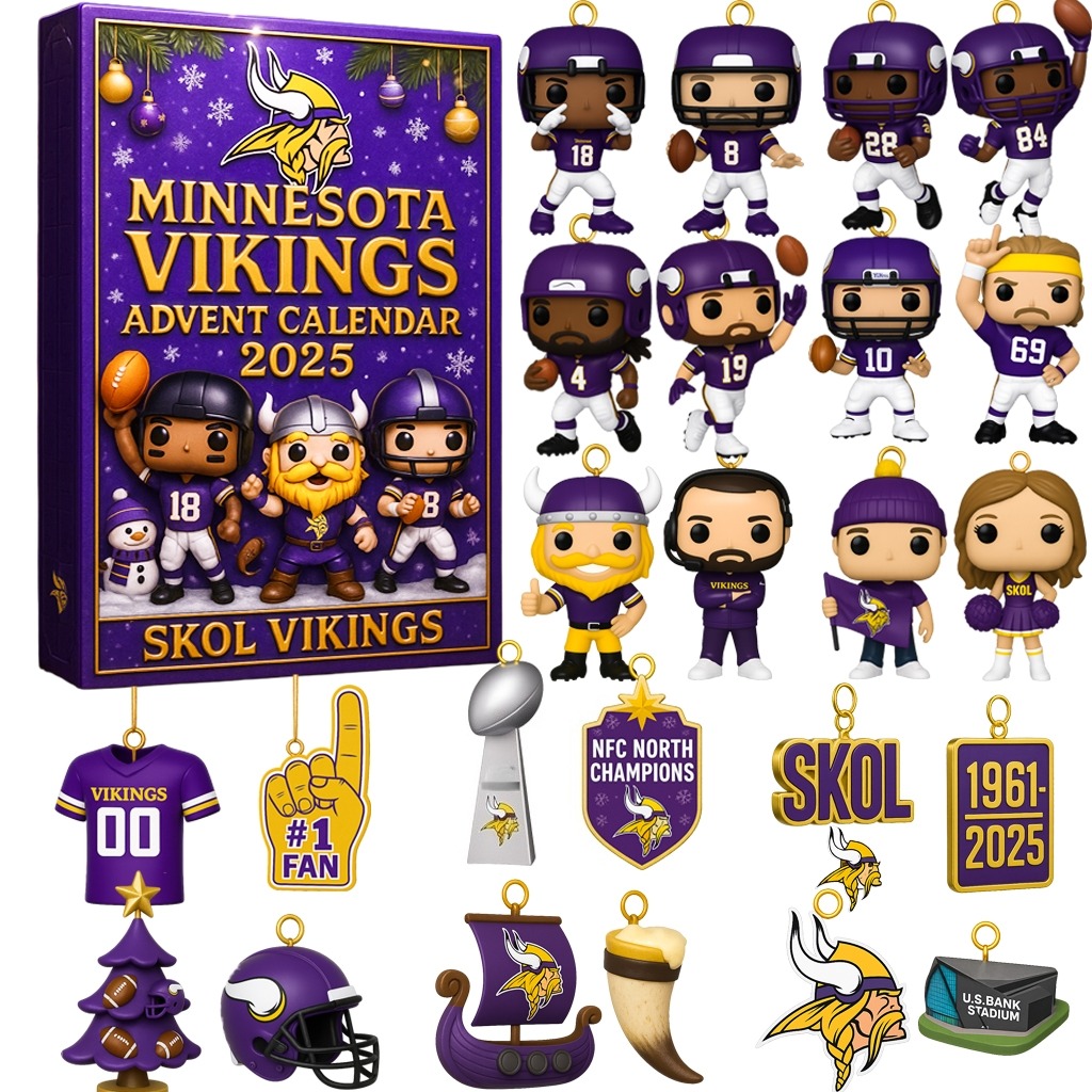Minnesota Vikings Advent Calendar 2025
