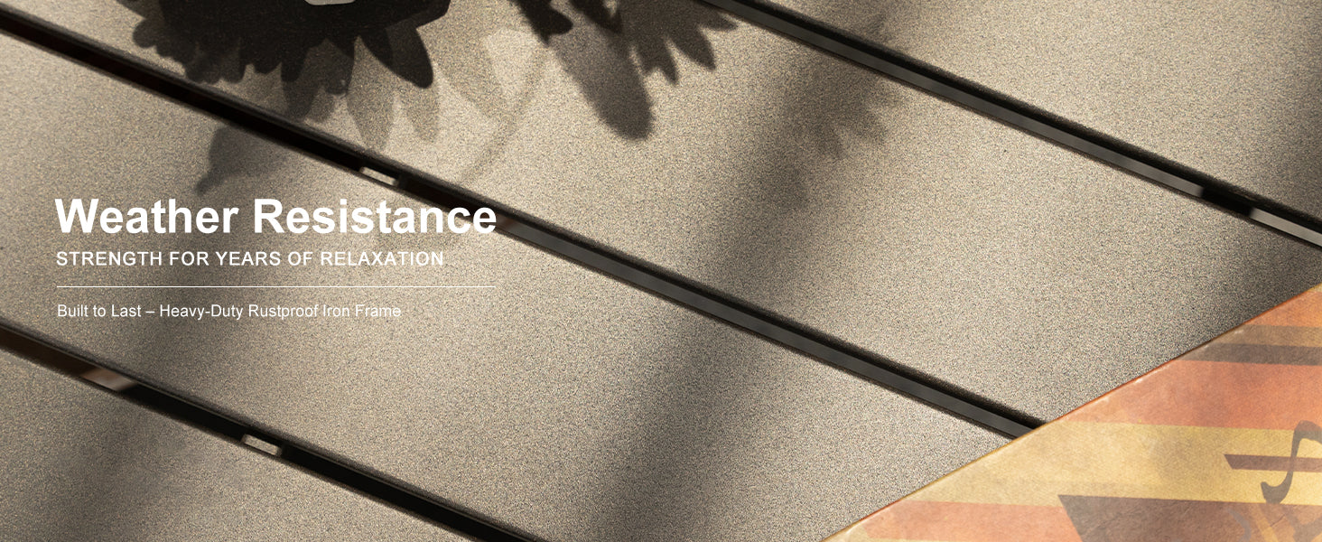 PURPLE LEAF Patio Conversation Set