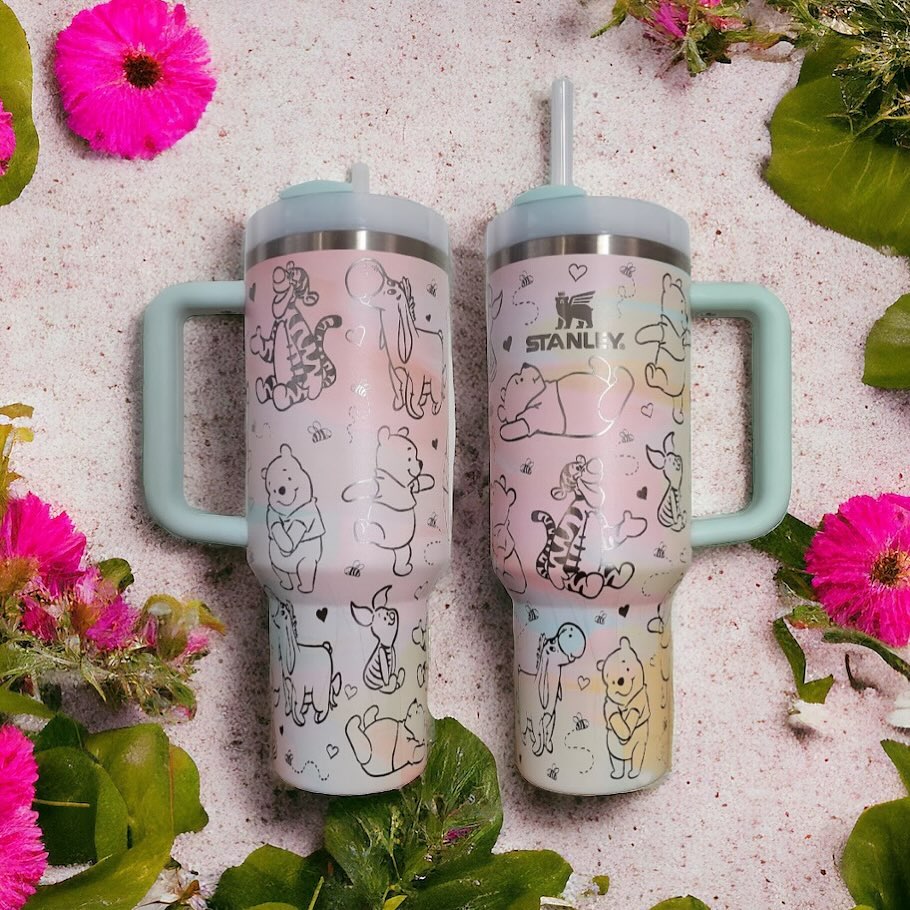 Pothtoh The Winthtnie Quencher H2.0 FlowState? Tumbler | 40 OZ