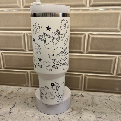 The Little Merthtmaid Quencher H2.0 FlowState? Tumbler | 30/40 OZ
