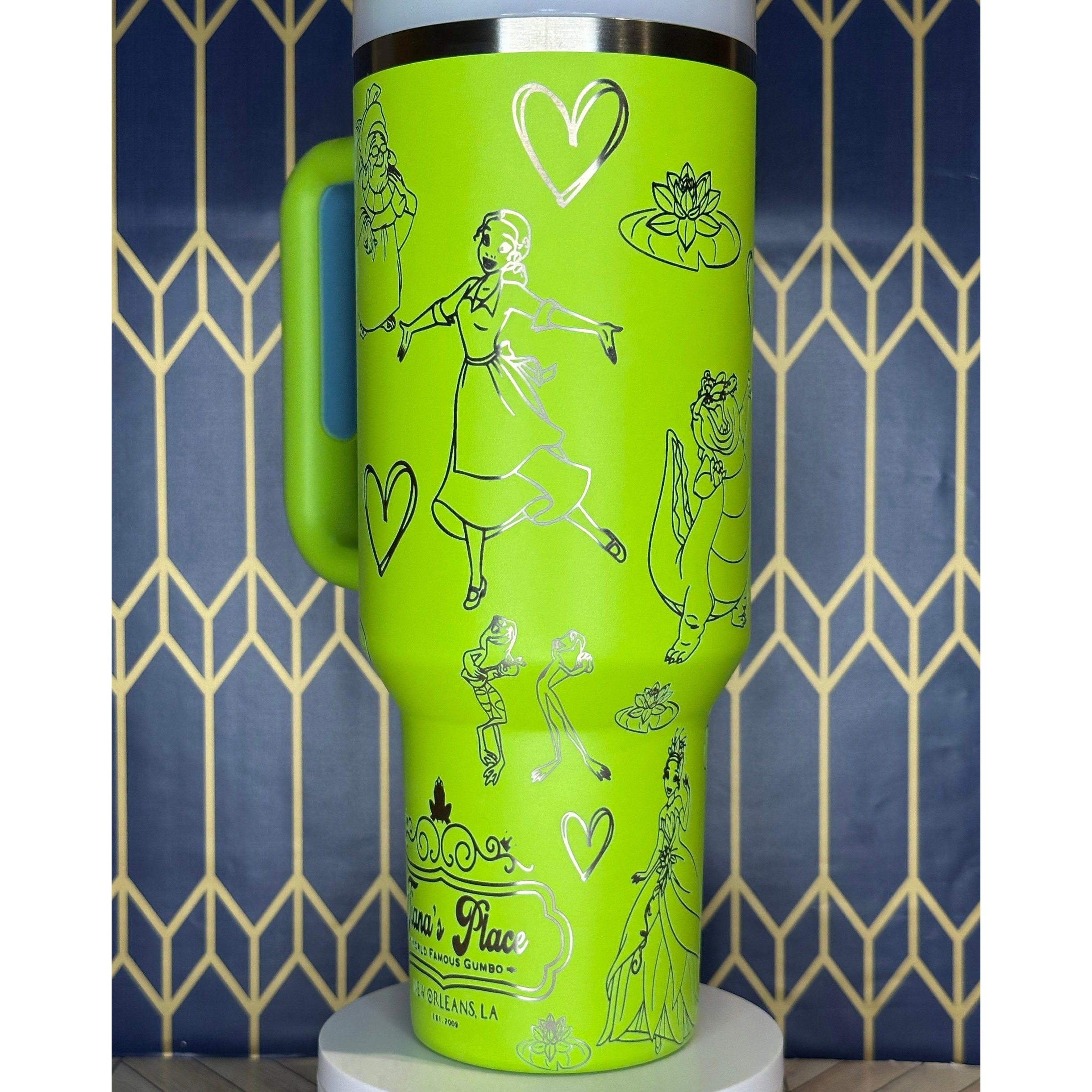 Printhtcess and the Frog Quencher H2.0 FlowState? Tumbler | 30/40 OZ