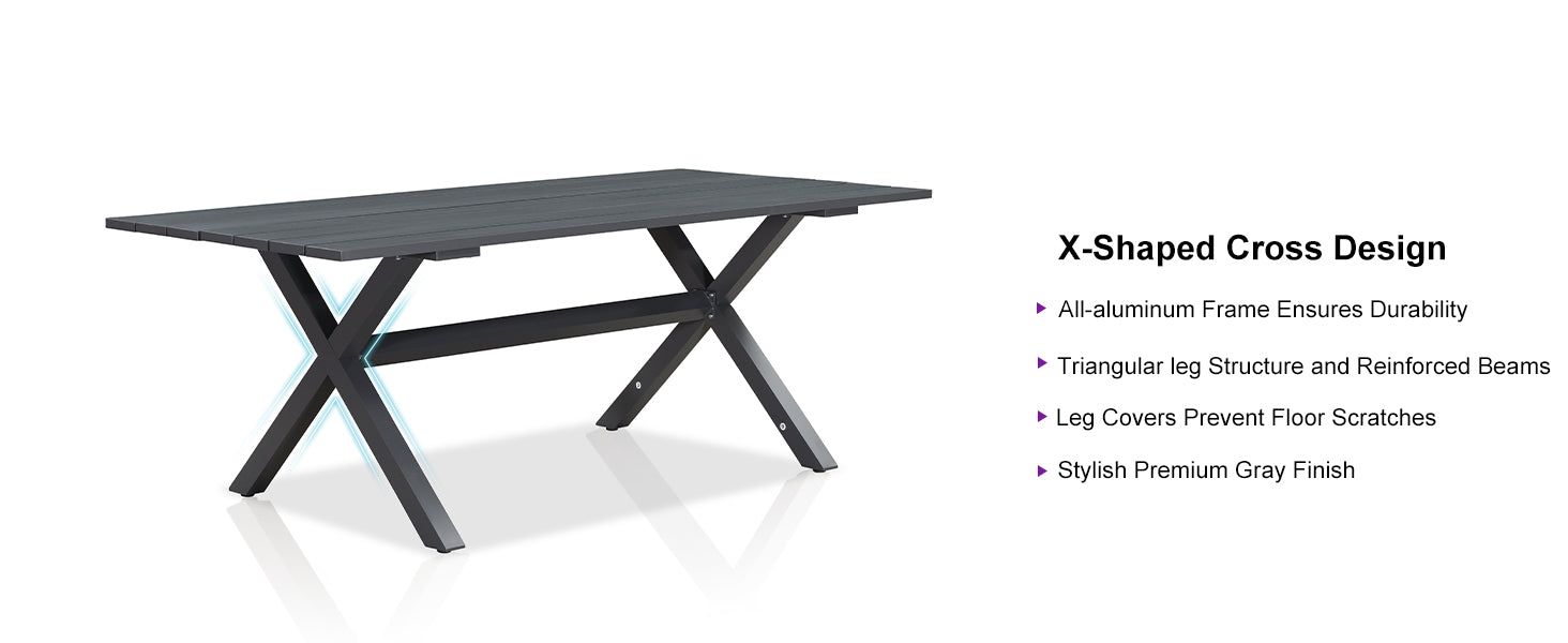 PURPLE LEAF Dining Set