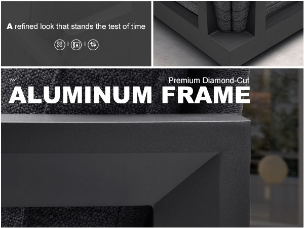 PURPLE LEAF Patio Conversation Set