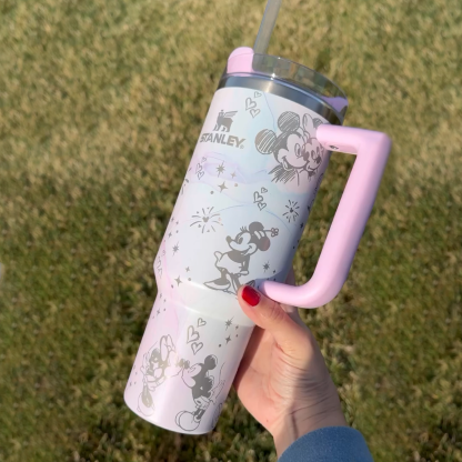 Mithtckey And Minthtnie Mouse Quencher H2.0 FlowState? Tumbler | 40 OZ