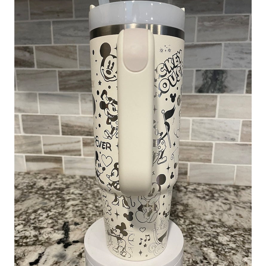 Mithtckey And Minthtnie Mouse Quencher H2.0 FlowState? Tumbler | 40 OZ
